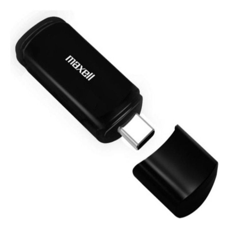 GENERICO - Pendrive Maxell USB Tipo C 64GB 32 Negro