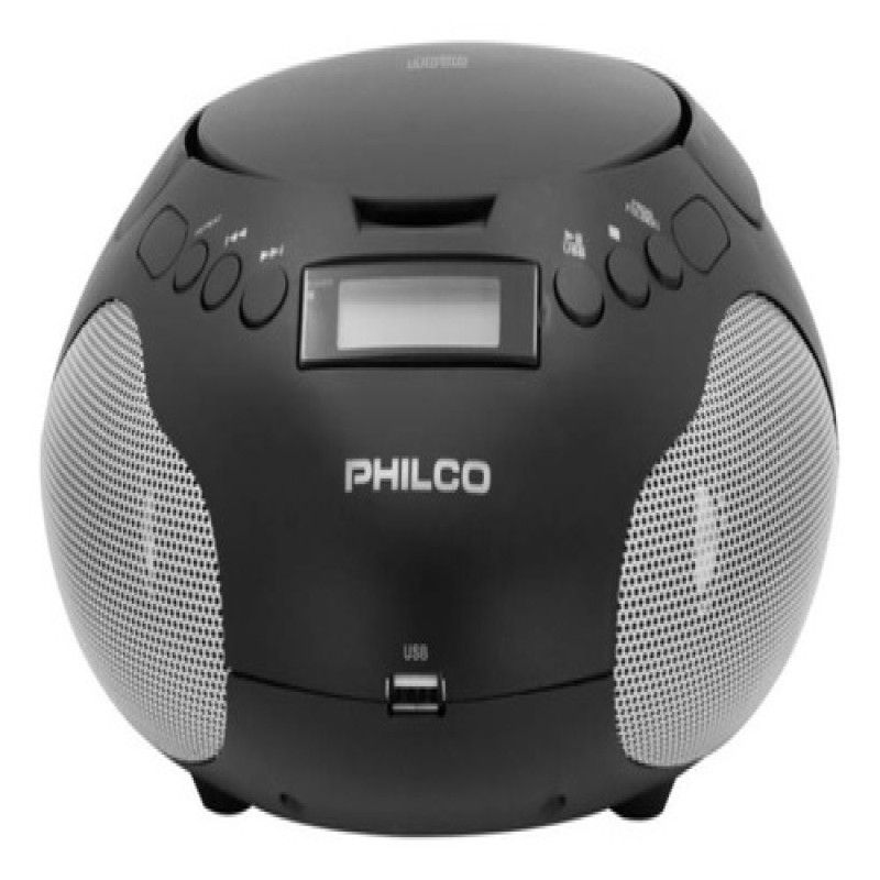 GENERICO - Radio Portátil Boombox Stereo Philco CD y MP3
