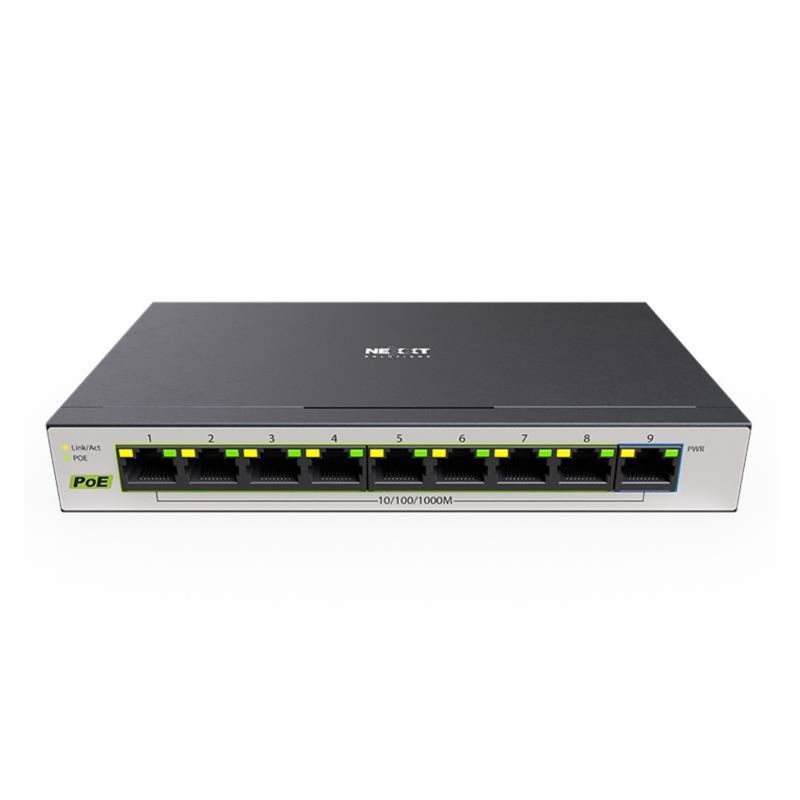 NEXXT SOLUTIONS - Switch VertexV900P Nexxt Professional 9 puertos PoE Gigabit