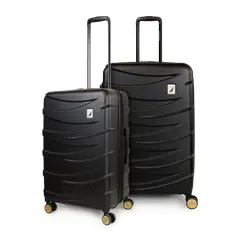 NAUTICA - Pack 2 maletas M+L Mónaco de 20 y 23kg negra