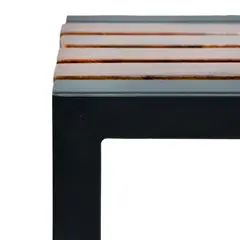 NECTAR - Banca Madera de Mango y Metal 180 cm