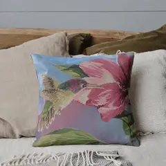 ARTE CONSENTIDO - FUNDA COJÍN PICAFLOR 45x45 cms