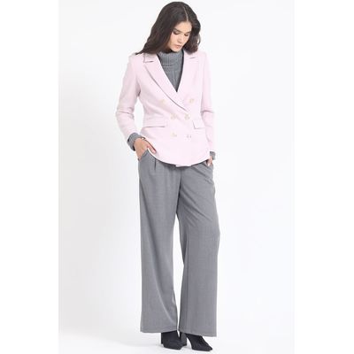 Imagen 2 del producto Blazer Entallado Cruzado, Rosa