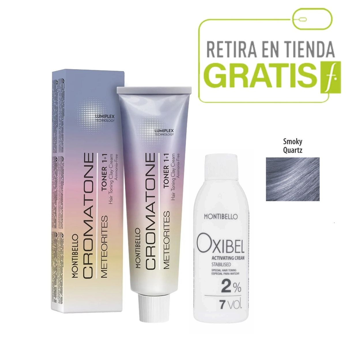 MONTIBELLO - Cromatone Meteorites Toner Smoky Quartz+  Oxidante