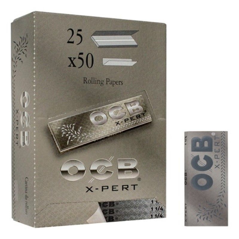 GENERICO - Ocb Caja X25 Papeles X-pert Gris 1 14