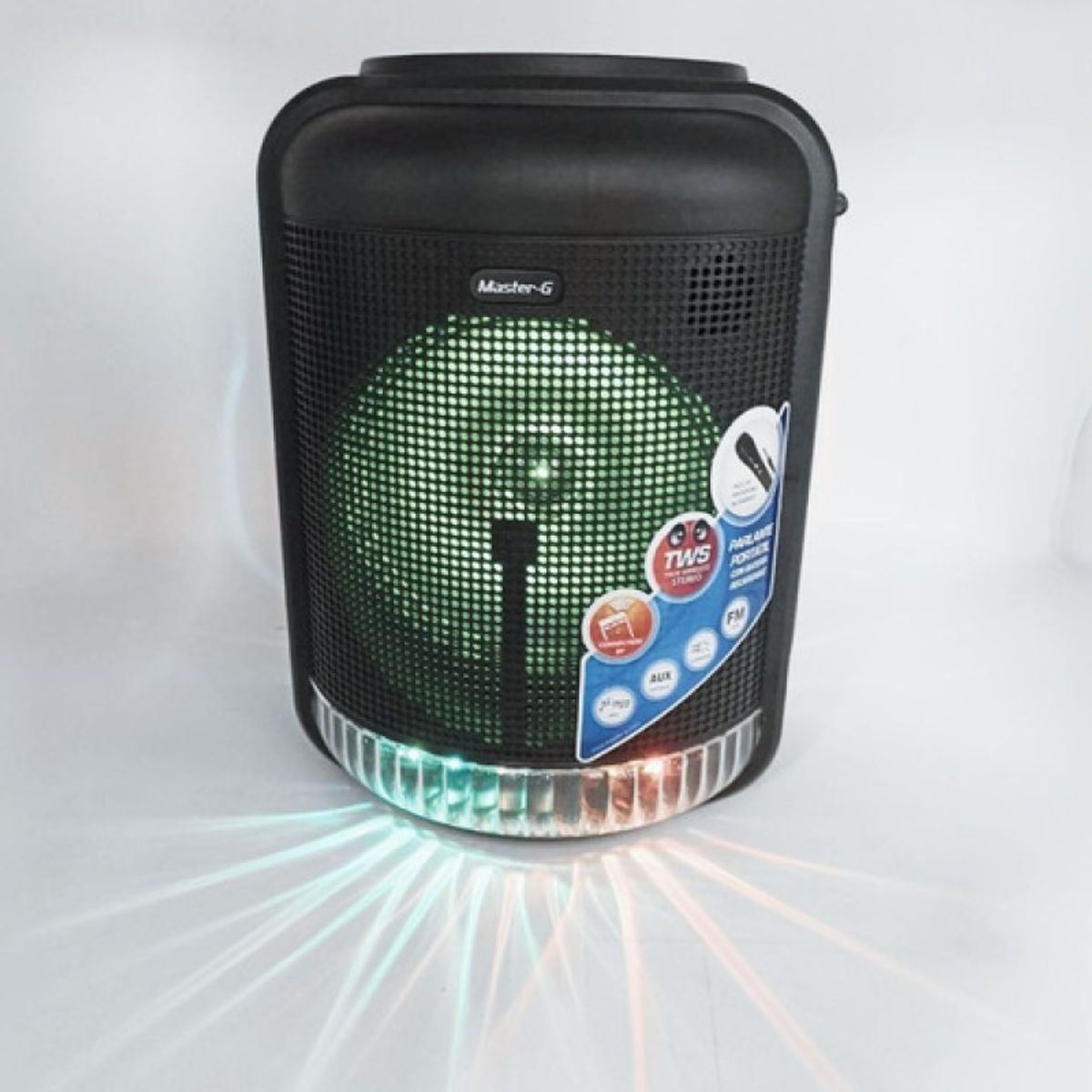 Parlante Master G Rocket Plus Karaoke Bluetooth 8000W, marca GENERICO - Foto 2