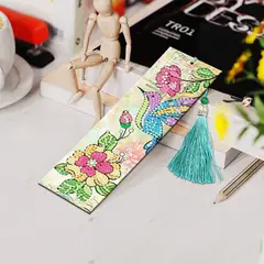 ARTE CONSENTIDO - Pintura Con Diamantes 2 Marcadores De Libro Picaflor