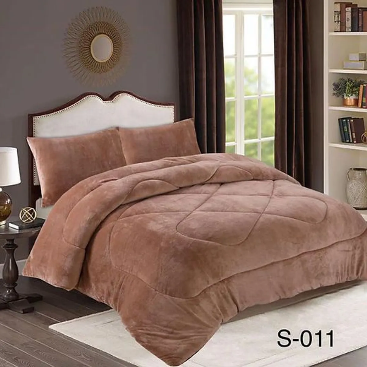 GENERICO - Cobertor Chiporro Invierno 1.5 Plazas 021 - Café