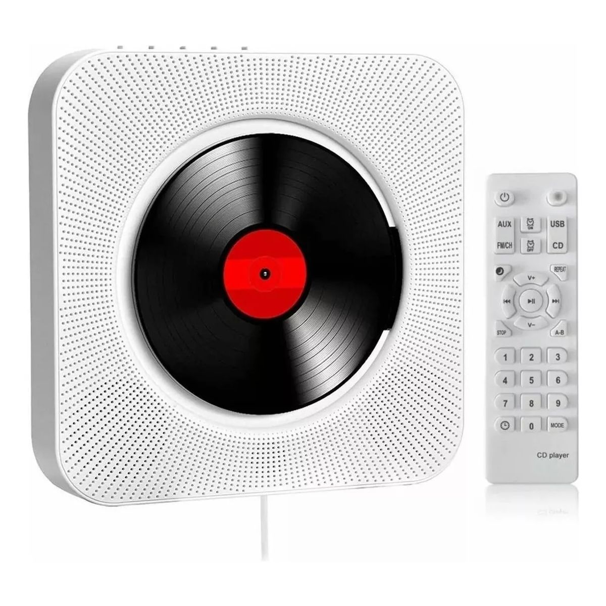 GENERICO - Reproductor De Cd Portátil Con Bocina Estéreo