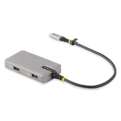 STARTECH - Docking Station USB-C a HDMI 4K USB Tipo-A de 3 puertos