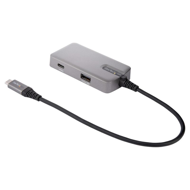 STARTECH - Mini Docking Station USB-C a HDMI 2.0 4K USB de 3 Puertos