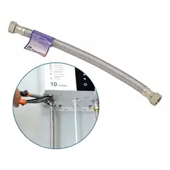 TAUMM - Flexible Para Calefont Agua 1/2 Pulgada Hi Hi 35 Cm
