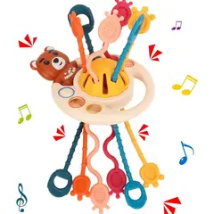 GENERICO - Juguetes Sensorial Para Bebé Montessori Cuerdas