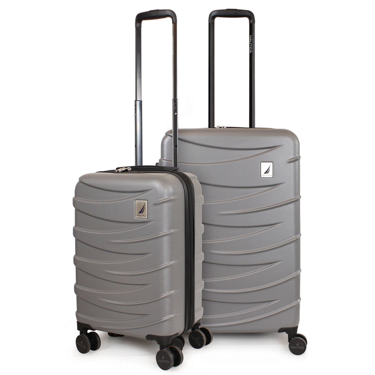 NAUTICA - Pack 2 maletas S+M Mónaco de 10 y 20kg gris Nautica