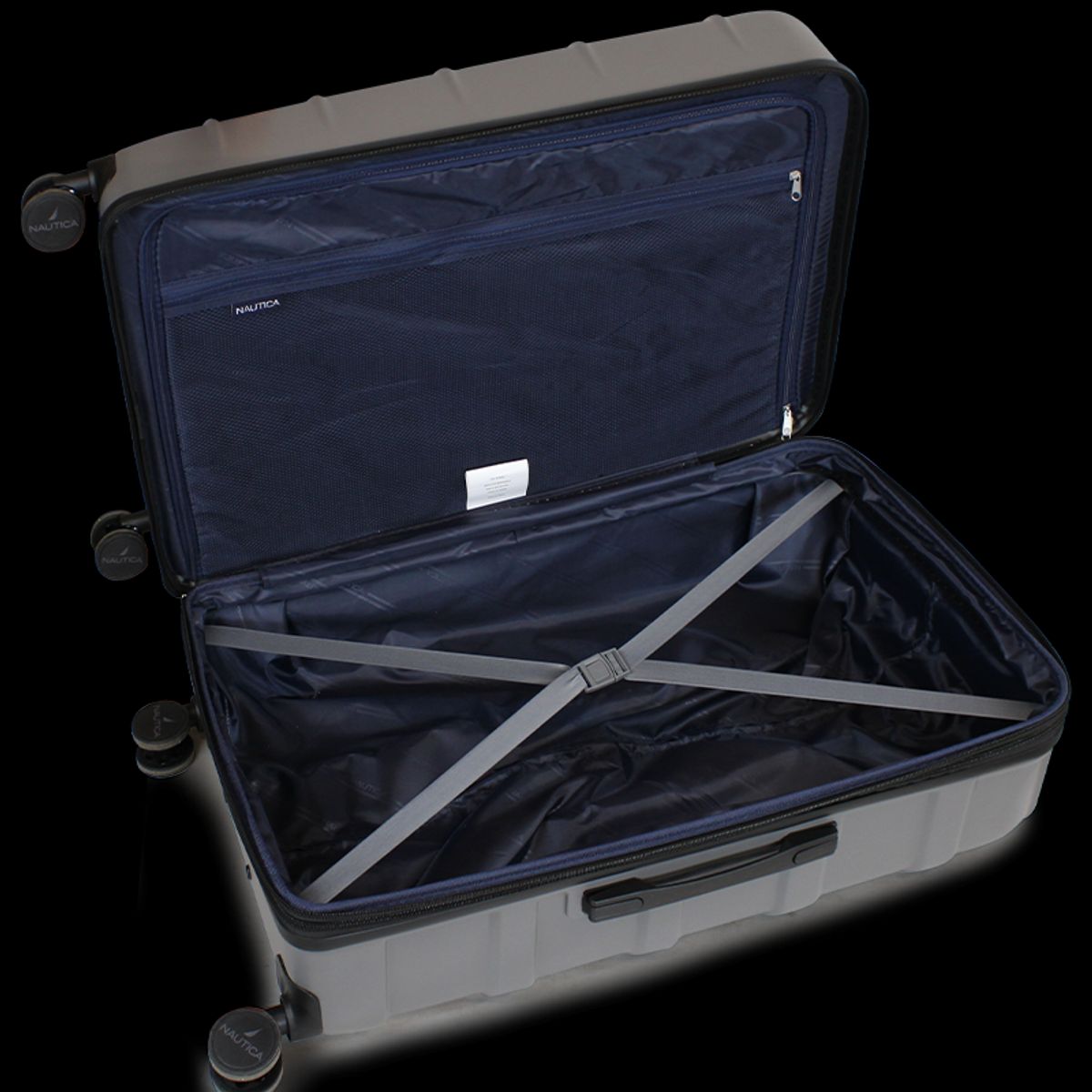 NAUTICA - Pack 2 maletas S+M Mónaco de 10 y 20kg gris Nautica