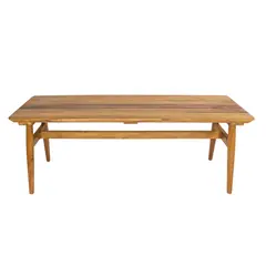 NECTAR - Banqueta HELSINKI madera teca 90 x 40 x 46 cm