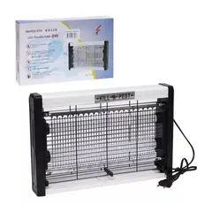 GENERICO - Lampara Mata Moscas Mosquitos Zancudos Insectos 8w Luz Uv