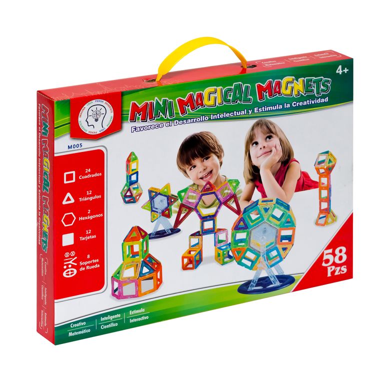 Juego Magnetico Mini 58 Piezas
