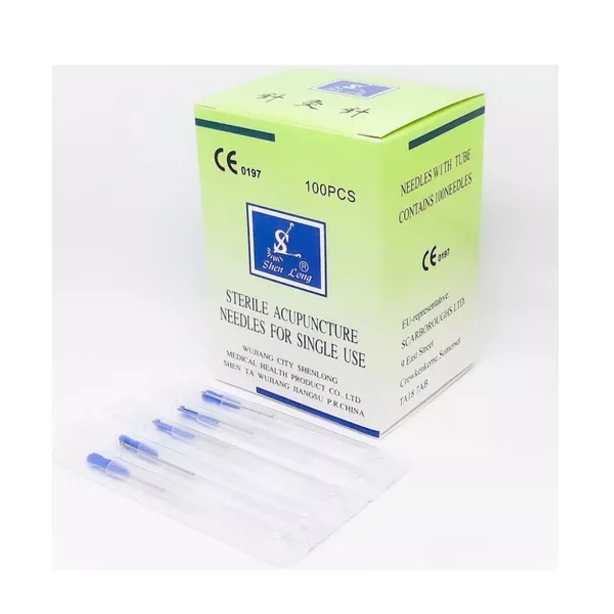 IVMEDICAL - Aguja de acero inoxidable para Acupuntura 0,30 x 75 mm