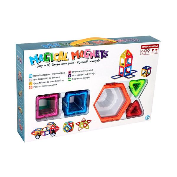 Juego Magnetico 40 Piezas