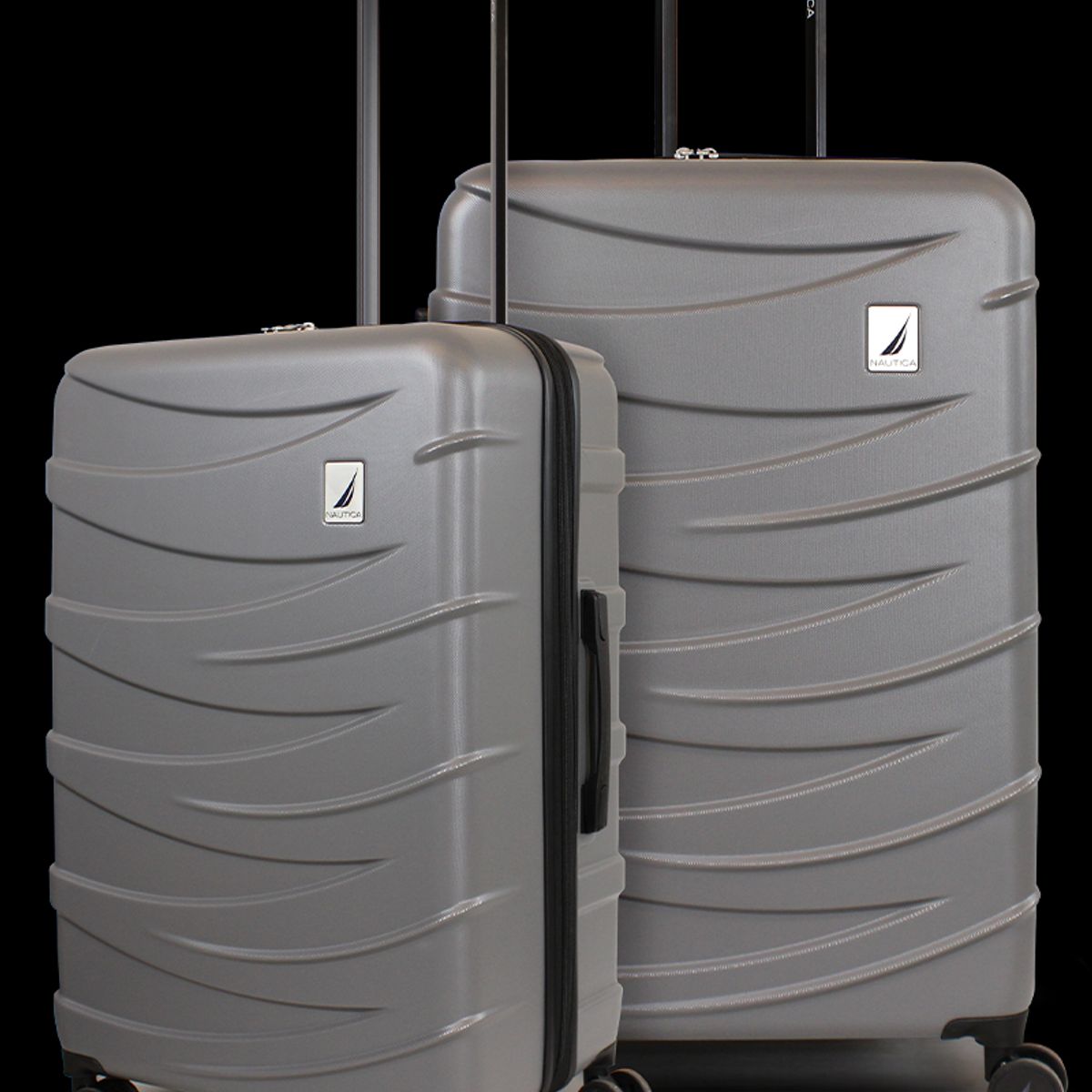 NAUTICA - Pack 2 maletas M+L Mónaco de 20 y 23kg gris Nautica