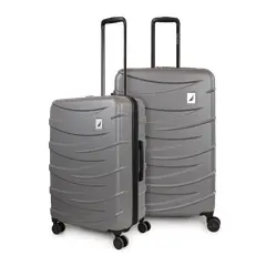 NAUTICA - Pack 2 maletas M+L Mónaco de 20 y 23kg gris