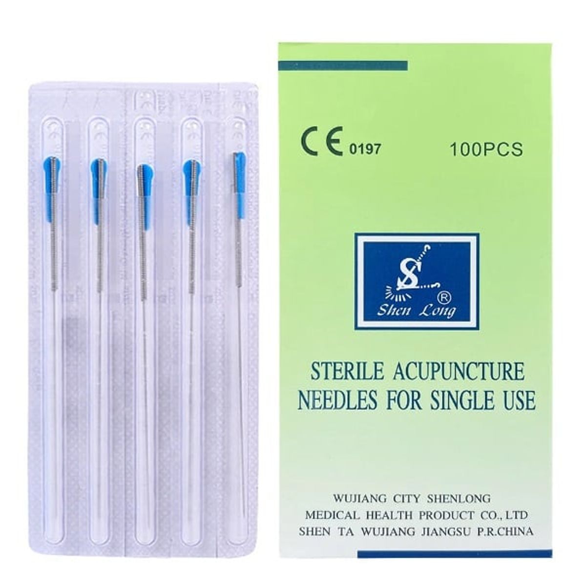 IVMEDICAL - Aguja de acero inoxidable para Acupuntura 0,30 x 40 mm