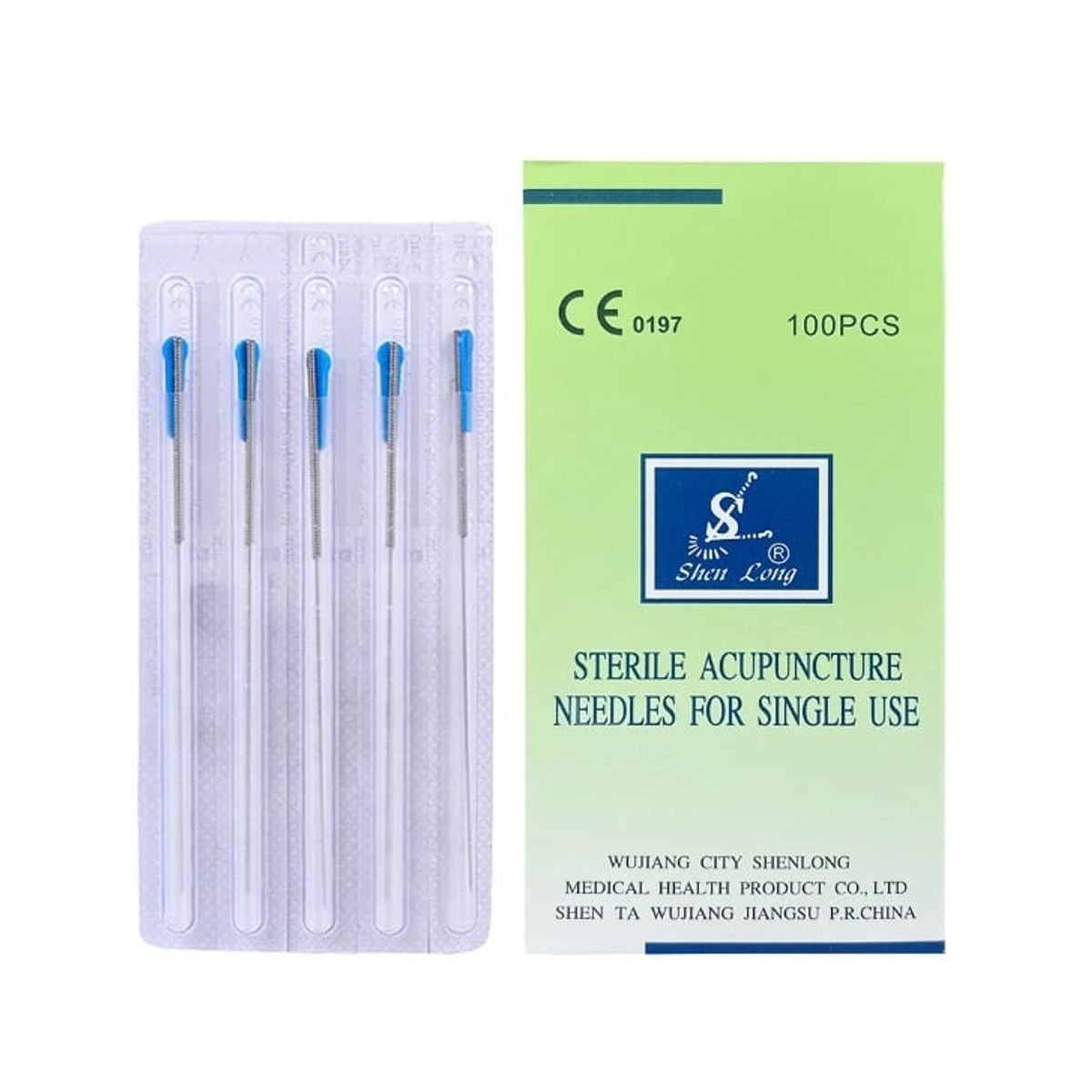 IVMEDICAL - Aguja de acero inoxidable para Acupuntura 0,25 x 40 mm
