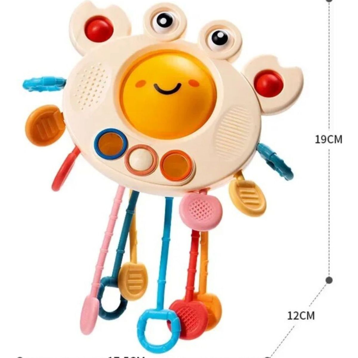 GENERICO - Juguete Cangrejo Sensorial Para Bebe