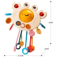 GENERICO - Juguete Cangrejo Sensorial Para Bebe
