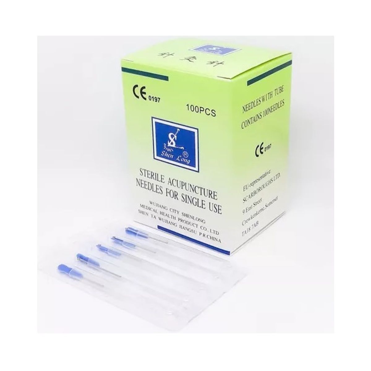 IVMEDICAL - Aguja de acero inoxidable para Acupuntura 0,25 x 25 mm