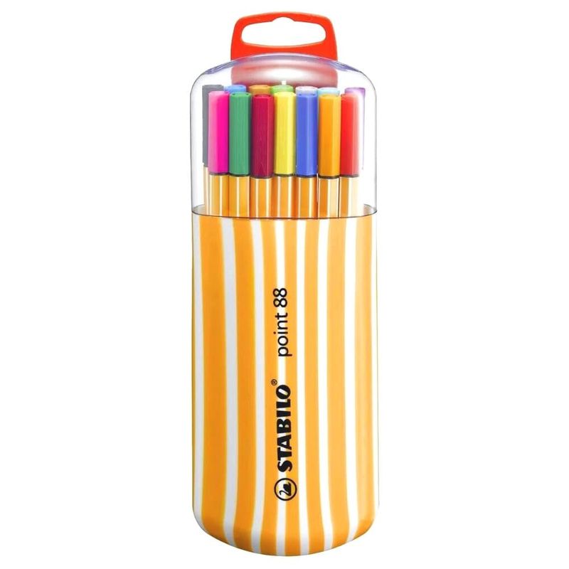 STABILO - Set de 20 Tiralíneas Stabilo Point 88 Zebrui