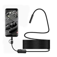 OEM - CAMARA ENDOSCOPICA PARA CELULAR ANDROID 5 METROS