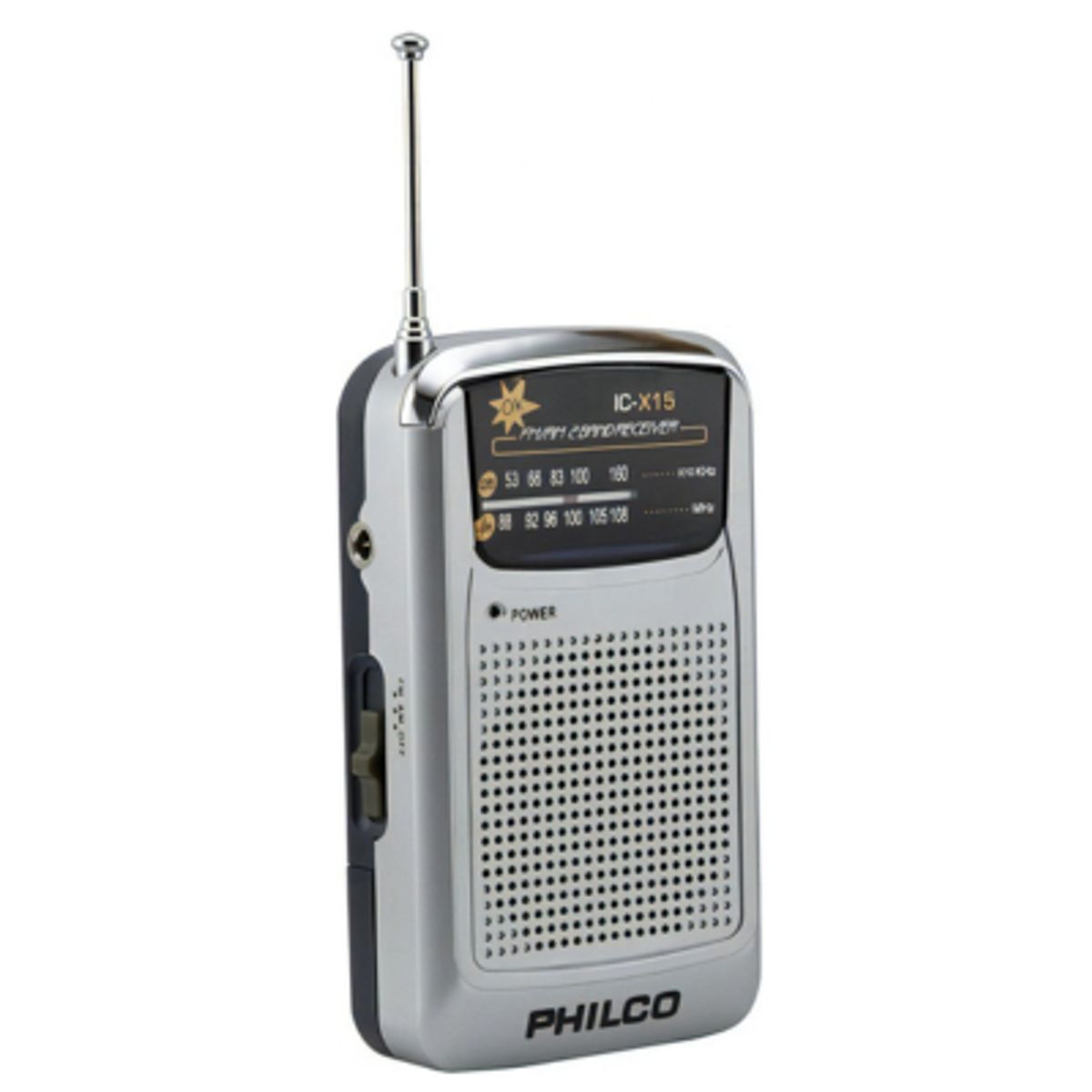 PHILCO - Radio Portátil Análoga FM AM IC-X15 Philco