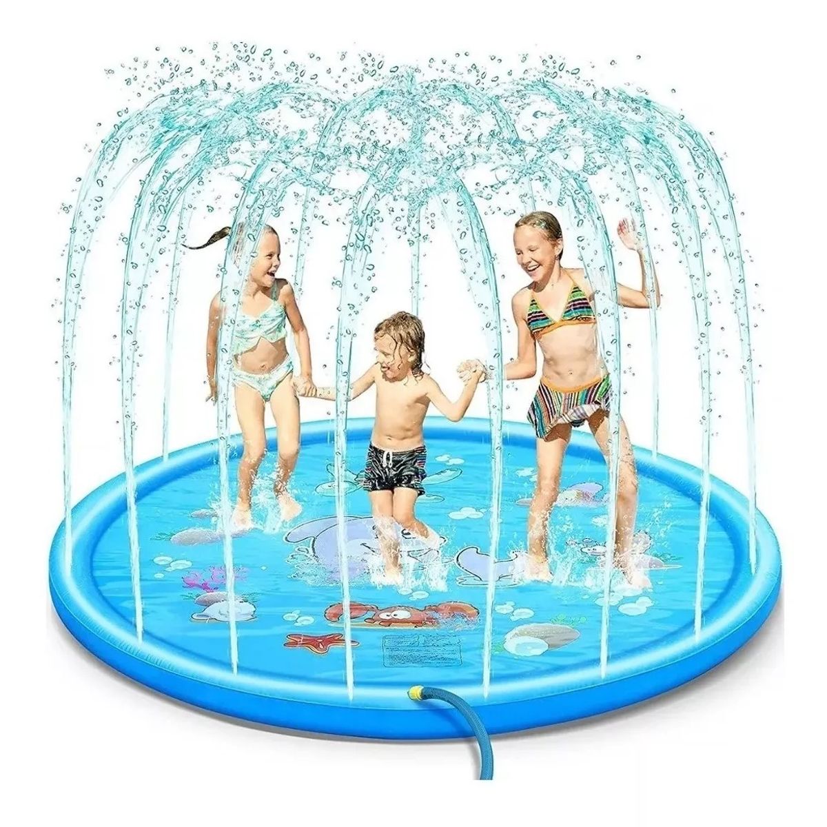 GENERICO - Piscina Inflable Tipo Fuente Para Niños Y Mascotas 170 Cm