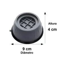 GENERICO - Soporte Para Lavadoras 4 piezas