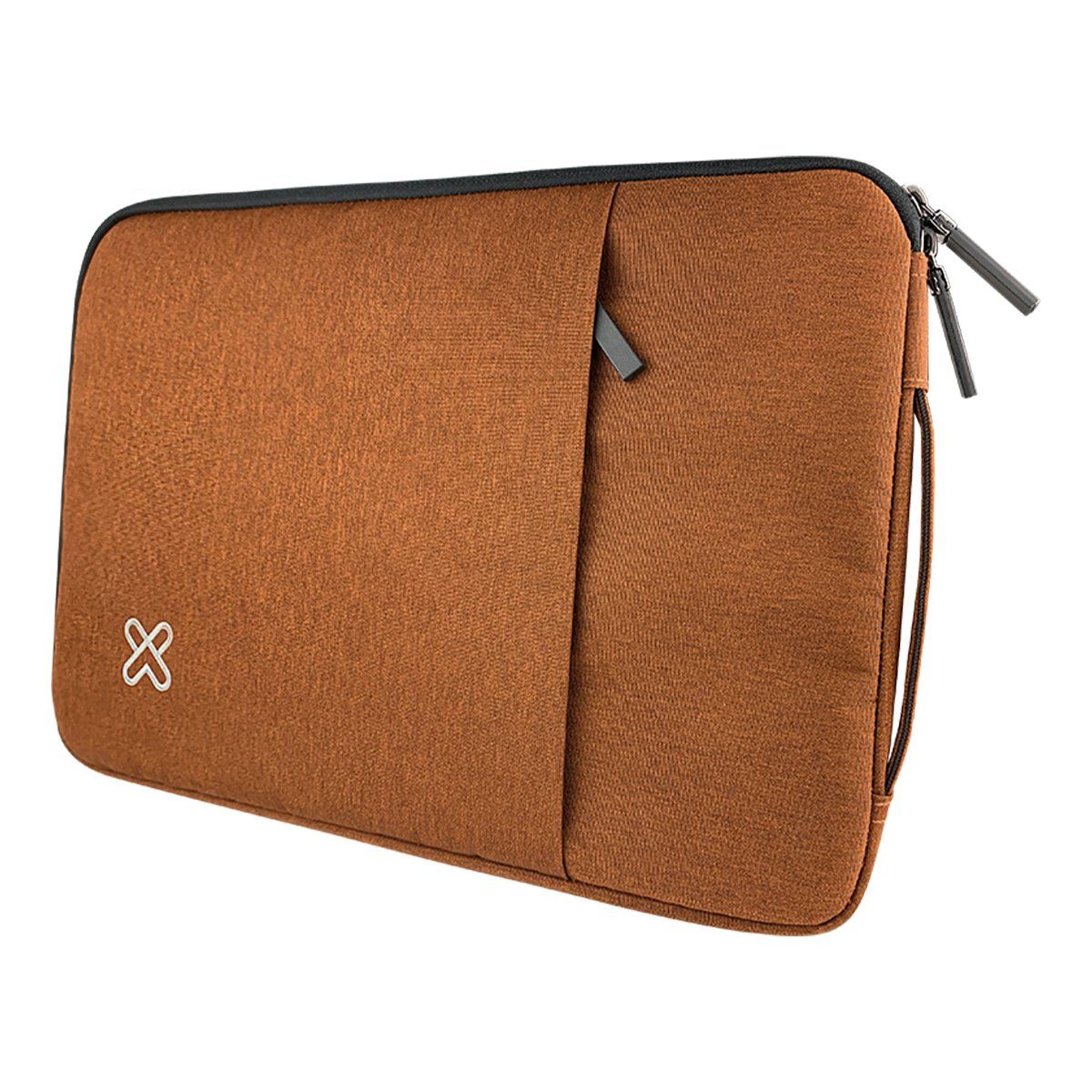 KLIP XTREME - Funda Klipxtreme Squarepro Café para notebook hasta 15,6 pulgadas
