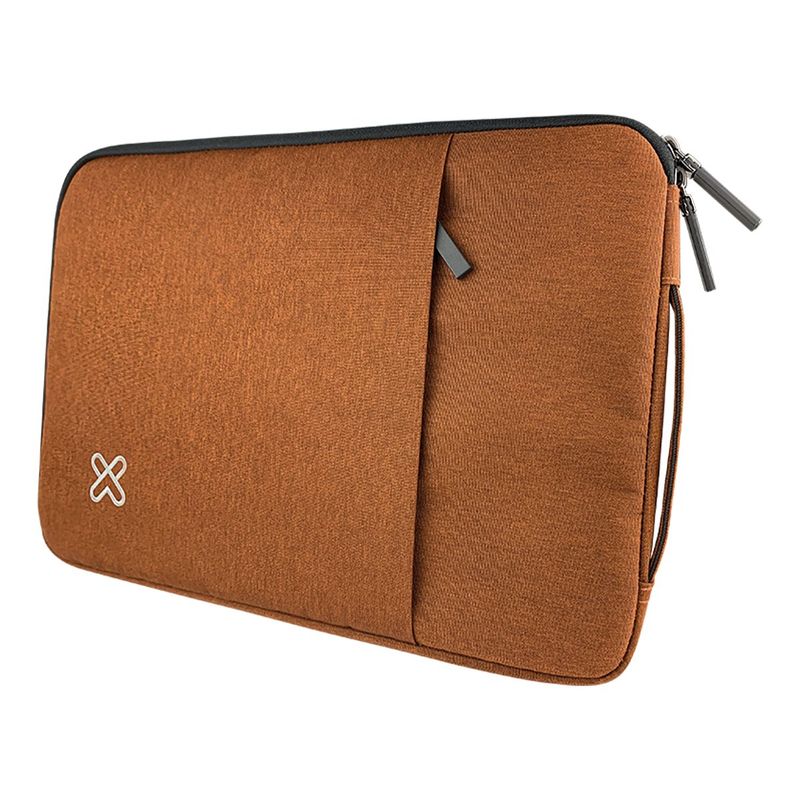 KLIP XTREME - Funda Klipxtreme Squarepro Café para notebook hasta 15,6 pulgadas