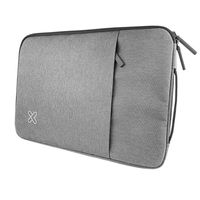 Funda Klipxtreme Squarepro Silver para notebook hasta 15,6 pulgadas