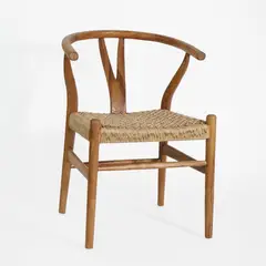 NECTAR - Silla WISHBONE plus madera fibra color natural