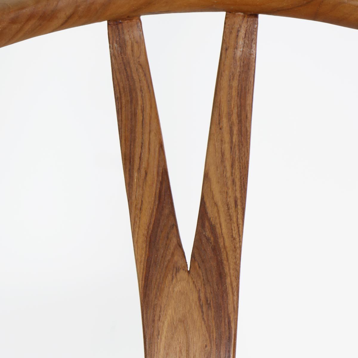 NECTAR - Silla Wishbone Plus de Madera y Fibra Sintética color Natural