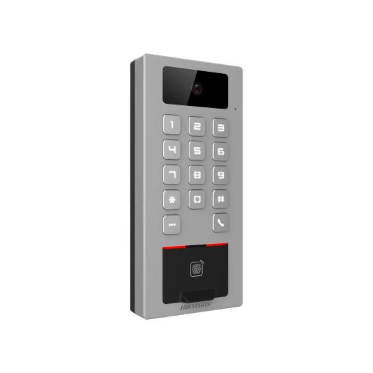 HIKVISION - Portero Exterior Control de Acceso Biometrico Hikvision DS-K1T502DBFWX