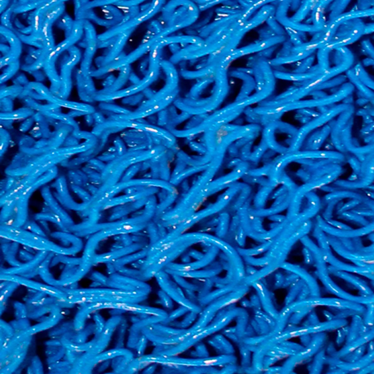 QRUBBER - Piso PVC limpiapiés 1.20mtx12 mts Azul Alto tráfico QRubber