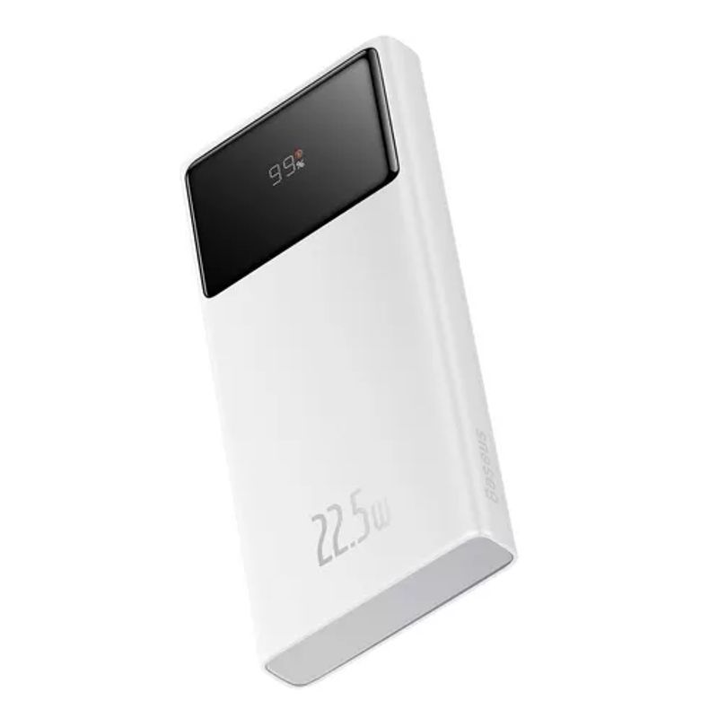 GENERICO - Power bank Baseus digital carga rápida 10000 mAh 225W blanco