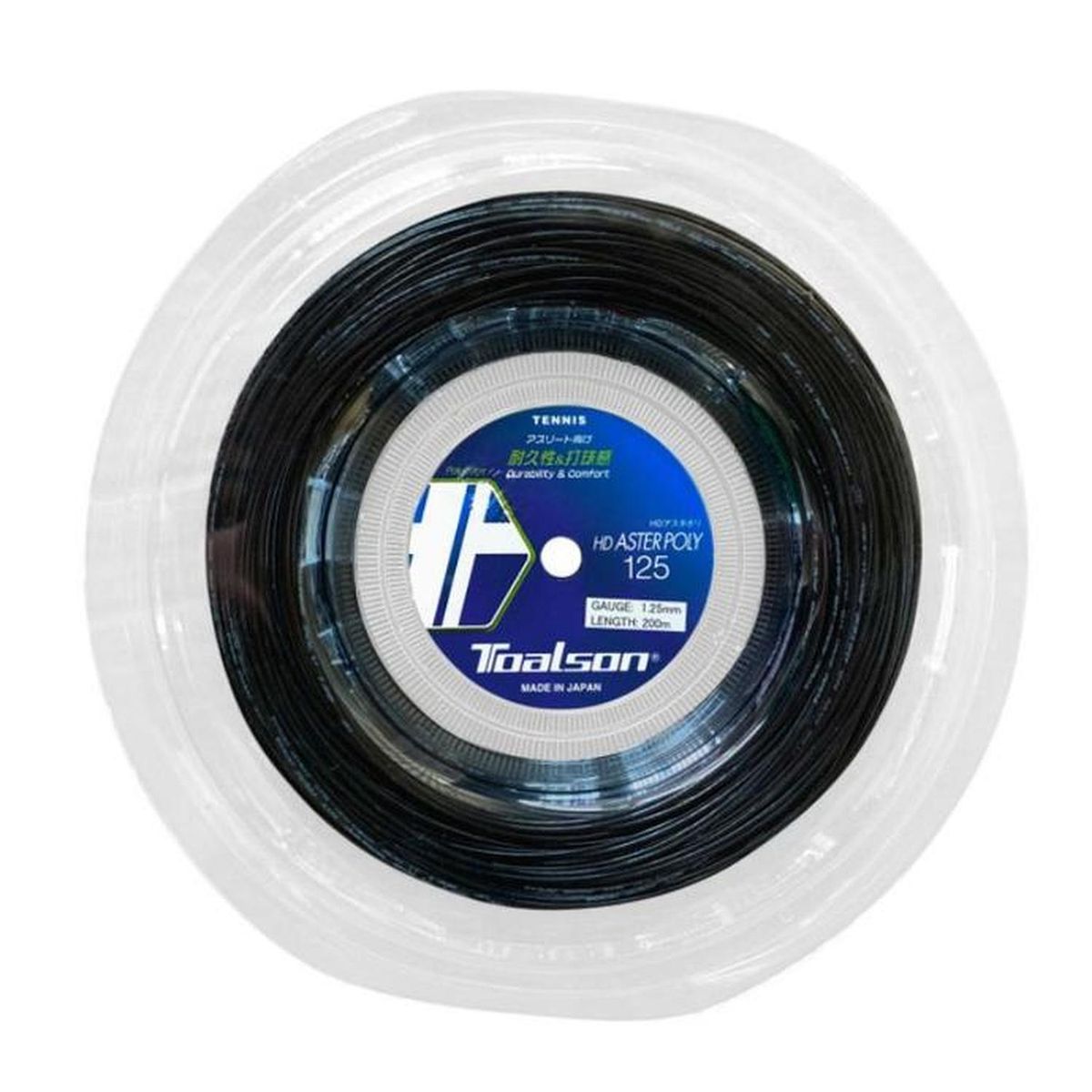 TOALSON - Cuerda Raqueta de Tenis Toalson Aster Poly 1,25 rollo 200m