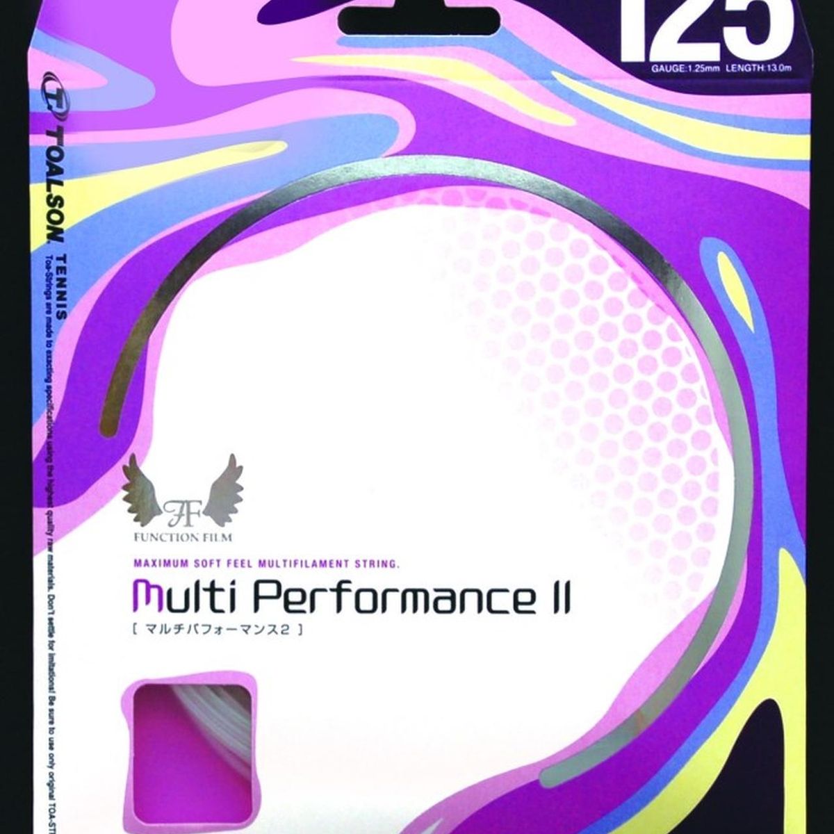 TOALSON - Cuerda de Tenis Toalson Multi Performance II 1,25 set 12m