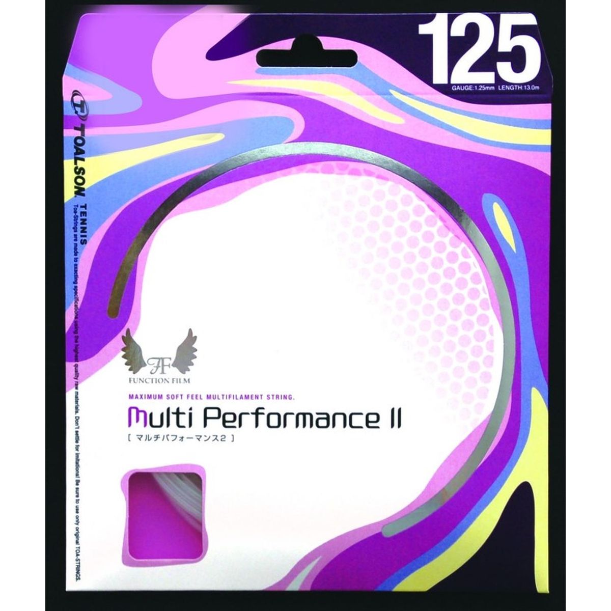 TOALSON - Cuerda de Tenis Toalson Multi Performance II 1,25 set 12m