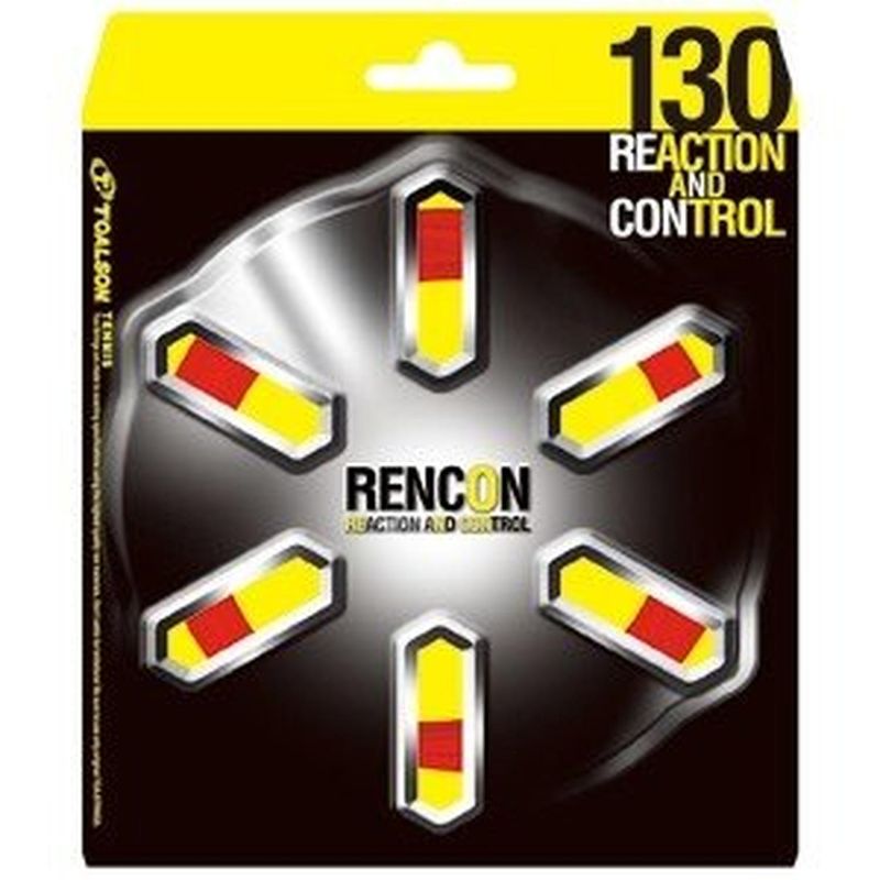 TOALSON - Cuerda Raqueta de Tenis Toalson Rencon 1,30 set 12m - Negro