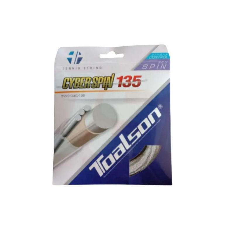 TOALSON - Cuerda Raqueta de Tenis Toalson Cyber Spin 135 set 12m