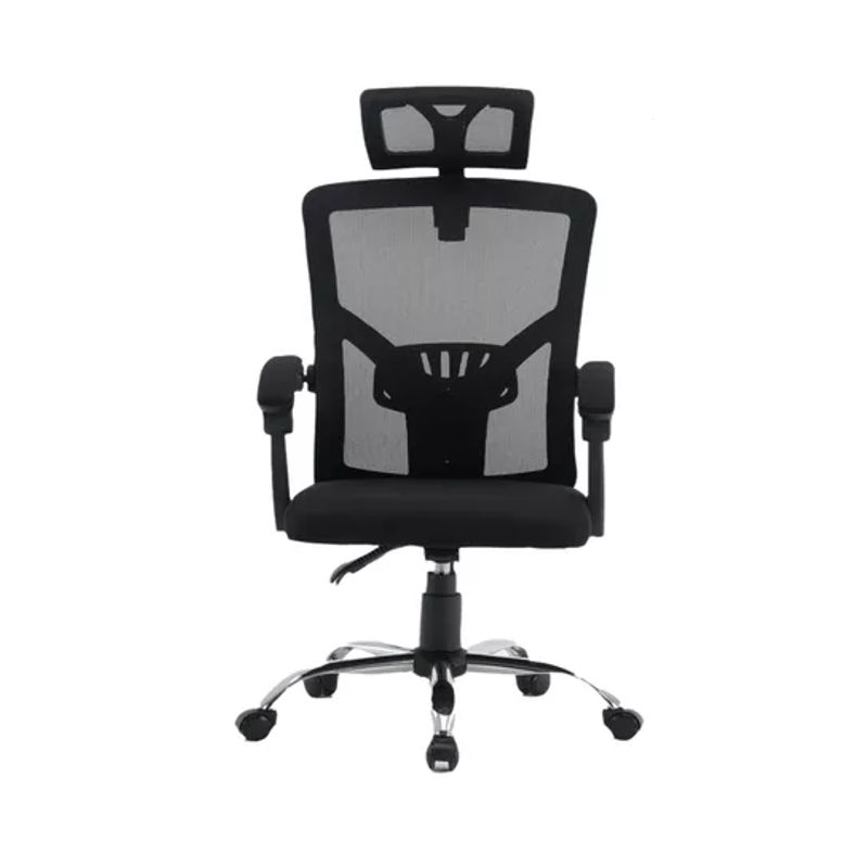 GENERICO - Silla de escritorio reclinable modelo ejecutivo color negro